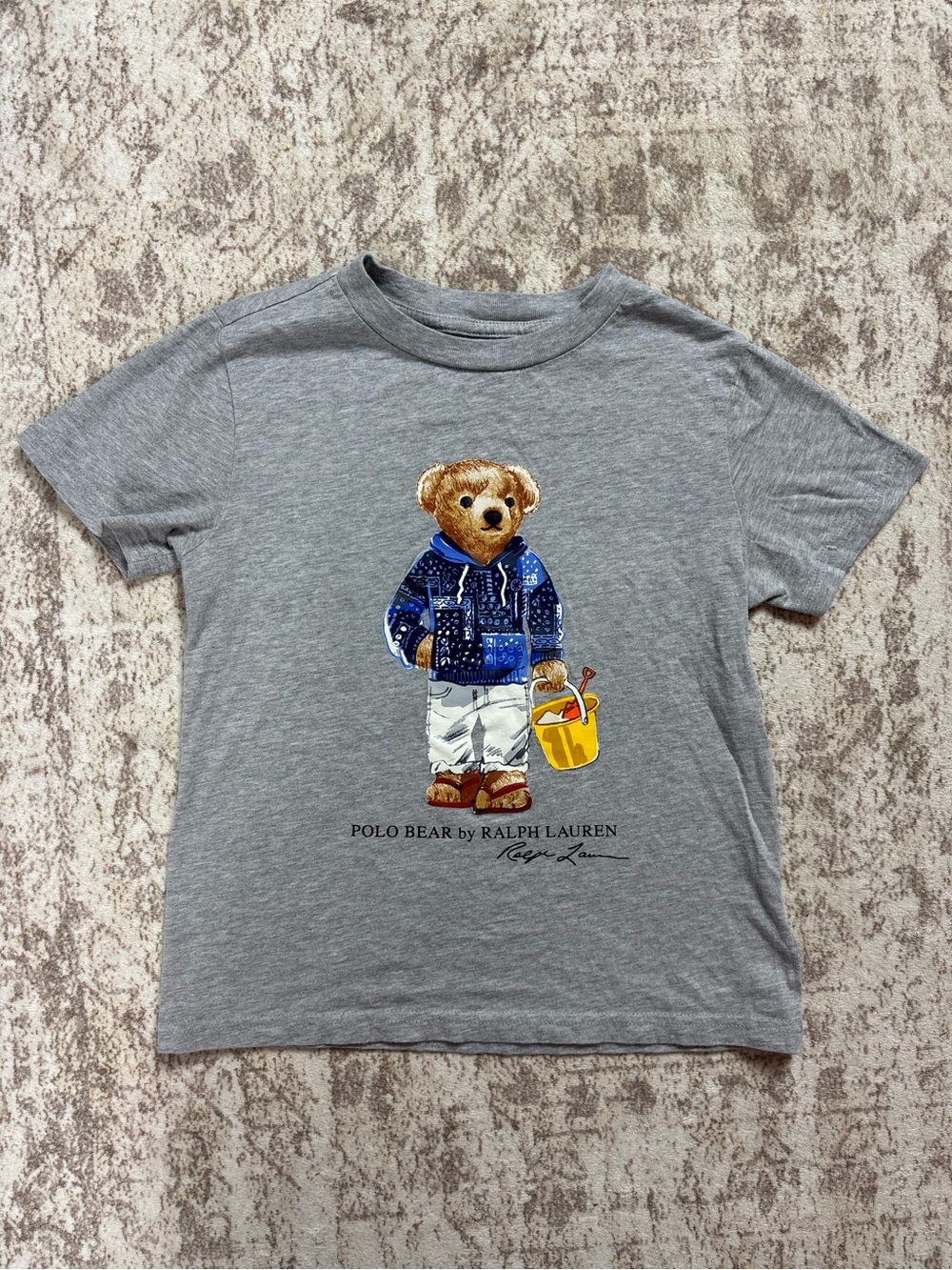 Polo Bear Ralph Lauren Beach Bear Cotton Tee Boys 5